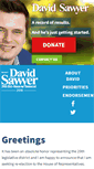 Mobile Screenshot of electdavidsawyer.com